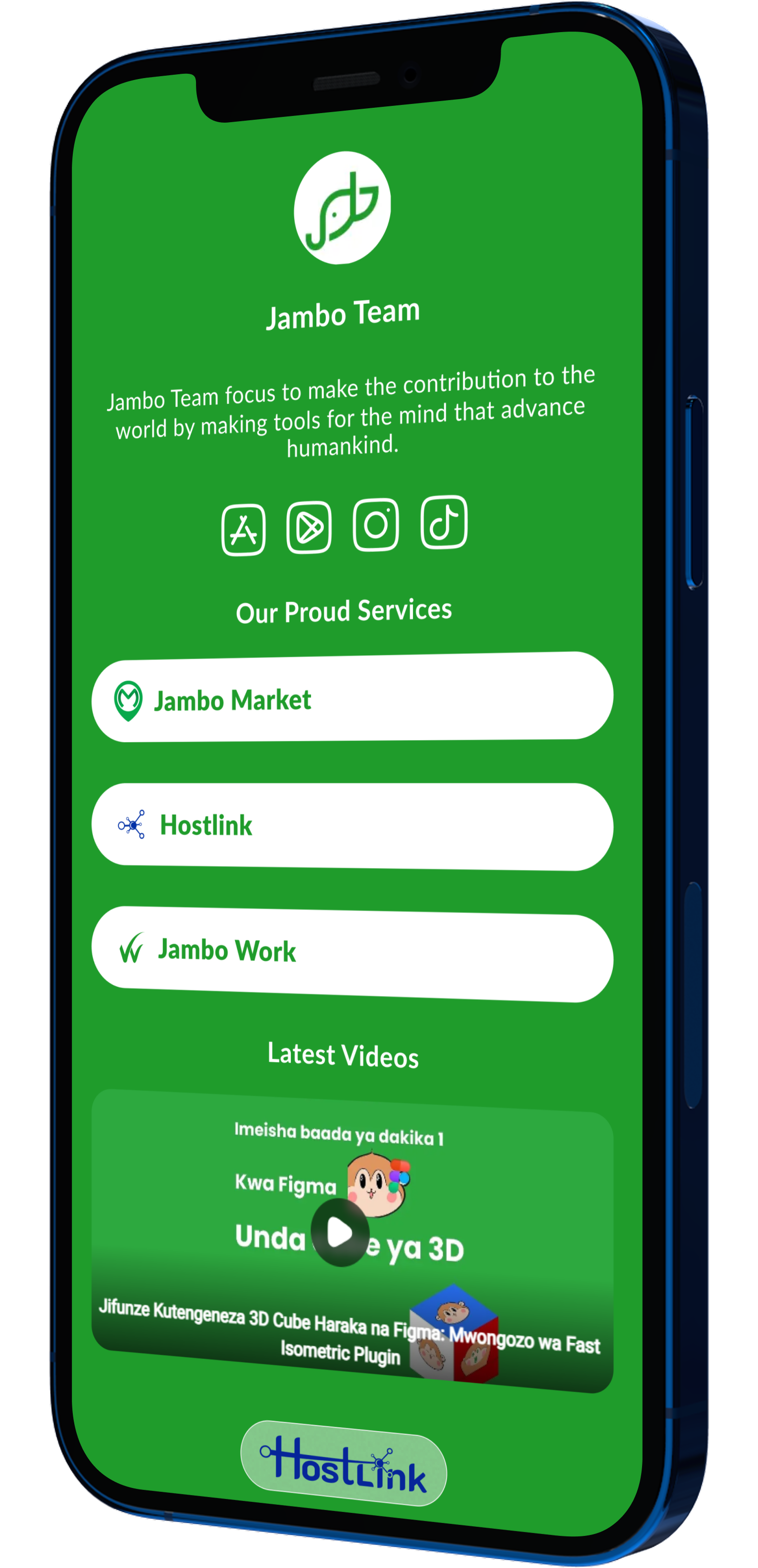 HostLink Hero Mockup