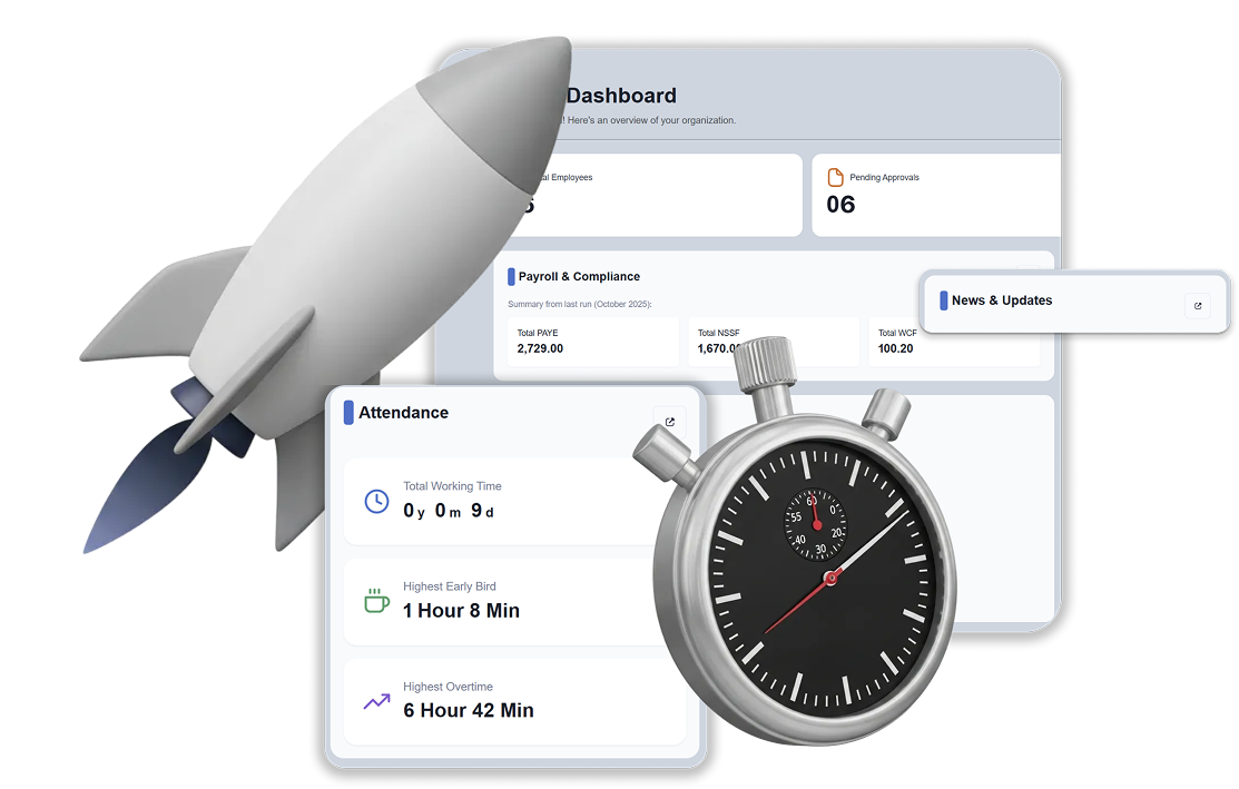 Jambo Work Dashboard